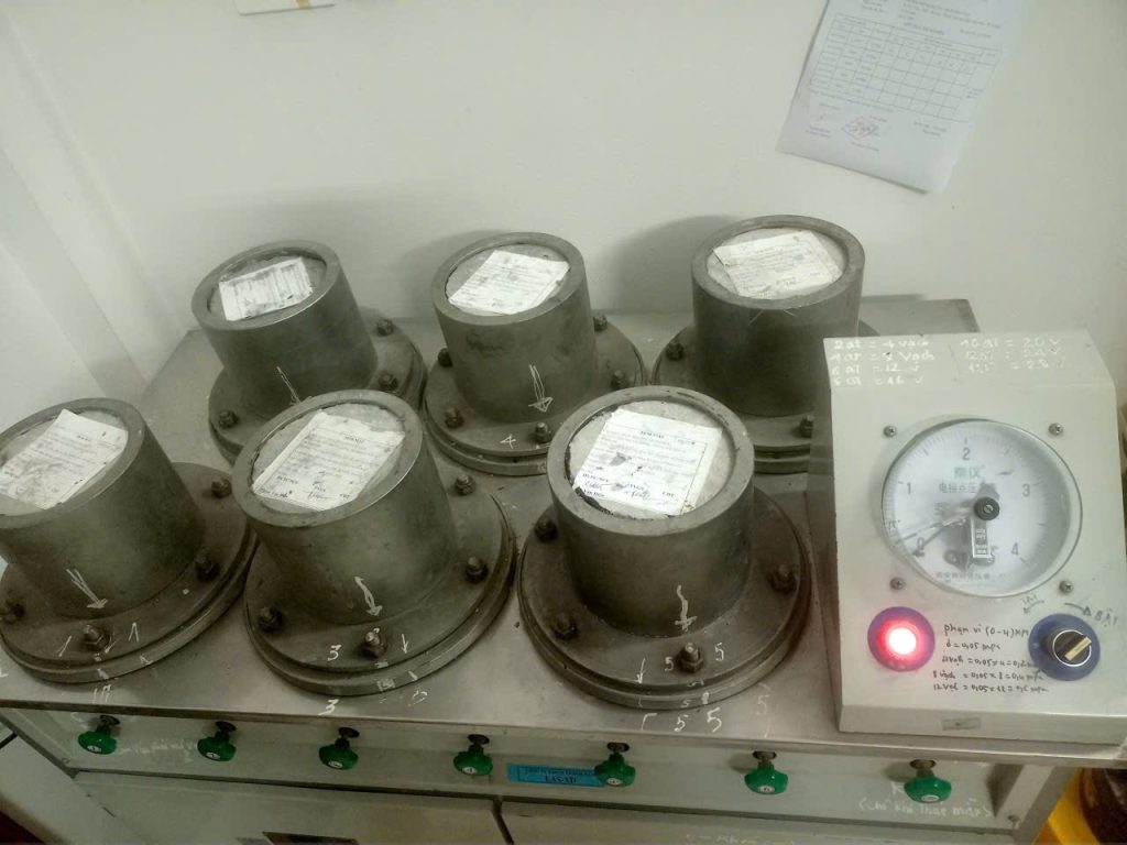 Thí nghiệm chống thấm bê tông